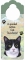 Spoiled Cat Doorknob Notes - Black and White Cat