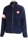 STARS & STRIPES HIGH PILE FLEECE JACKET LADIES