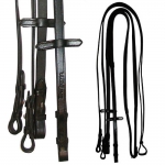 ThinLine Reins 54" Black Hook Stud