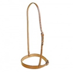 Tory Leather 1-1/2" Creased Caveson with Nickel Hardware