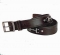 Tory Leather 1 1/2" Snaffle Bit Belt with Nickel Buckle