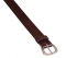 Tory Leather 1 1/2 Plain Leather Belt with Nickel Buckle