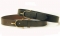 Tory Leather 1 1/2" Black Belt with Solid Brass Spur Buckle
