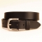 Tory Leather 1 1/4" Plain Strap Belt with Square Buckle