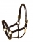 TORY Leather 1" Triple Stitched Halter with Throat Snap