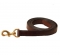 Tory Leather 1" X 7' Single Ply Lead with Brass Plated Snap
