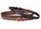 Tory Leather 3/4" Leather Belt with Center Braid