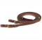 Tory Leather 5/8" Bridle Leather Rein with Solid Brass Buckle Ends