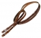 Tory Leather 5 Plait Braided 60" English Rein With Buckle Bit Ends
