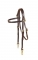 Tory Leather Arabian Side Check Headstall with Snap Ends