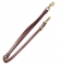 Tory Leather Bridle Leather Tie Down with Solid Brass hardware