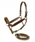 Tory Leather Congress Style Show Halter Plain