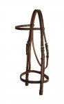 Tory Leather False Raised Bridle (No Reins)