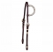 Tory Leather Fila Silver One Ear Headstall