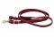 Tory Leather Five Plait Burgundy Latigo Roping 3/4" Rein