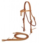 Tory Leather Harness Leather Knot Brow Filling (Headstall and Reins)