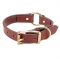 Tory Leather Harness Leather Safety Dog Collar