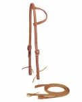 Tory Leather Harness Leather Sliding Ear Filling (Headstall and Reins)