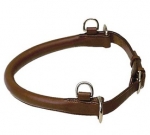 Tory Leather Jump Padded 1” Noseband Rings Reins Headstall Attachment