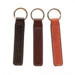 Tory Leather Large Plain Key Fob / Key Chain