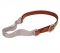 Tory Leather Nutcracker Style Cribbing Strap - Chestnut