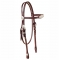 Tory Leather Oklahoma Silver Flared Brow Headstall