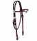 Tory Leather Oklahoma Silver V-Brow Headstall