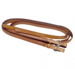 TORY LEATHER Partial Double & Stitched Split Weighted Reins