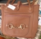Tory Leather Small Carry All Bag with Snaffle Bit