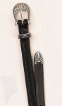 Tory Leather Spur Strap with Antique Buckle