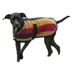 Traditional Whitney Stripe Pattern Dog Coat