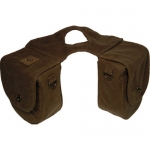 Triple E Rugged Ride Waxwear Horn Bag