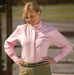 TUFFRIDER Ladies Long Sleeve Saugerties Show Shirt