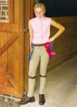 TUFFRIDER Light Cotton Pull On Jodhpurs Extra Long Child Breech