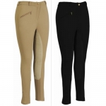 TUFFRIDER Ribbed Lowrise Full Seat Ladies Breeches - Long