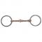 Twisted Copper Wire Loose Ring Mini Horse Bit - 3.5"