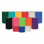 Vetrap Bandage Tape 4"x 5yd Assorted Case of 18