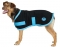 Weatherbeeta Fleece Dog Coat - Black/Aqua
