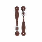 Weaver Leather Basin Cowboy Spur Straps, Thin