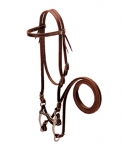 Weaver Leather Browband Bridle with Single Cheek Buckle