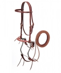 Weaver Leather Browband Hackamore Bridle