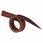 Weaver Leather Cinch Strap Latigo with Holes, Burgundy, 1-1/4" x 72"