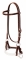 Weaver Leather Deluxe Latigo Leather Side Pull, Double Rope