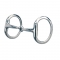 Weaver Leather Eggbutt Snaffle Bit, Solid Mouth