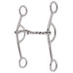 Weaver Leather Gag Bit, 5" Sweet Iron Twisted Wire Mouth