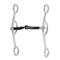 Weaver Leather Gag Bit, 5" Sweet Iron Snaffle Mouth