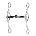 Weaver Leather Gag Bit, 5" Sweet Iron Snaffle Mouth