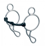 Weaver Leather Gag Bit, Sweet Iron Snaffle Mouth