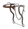 Weaver Leather Hackamore with Brown Latigo Leather Wrapped Noseband