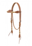 Weaver Leather Harness Leather Browband Headstall